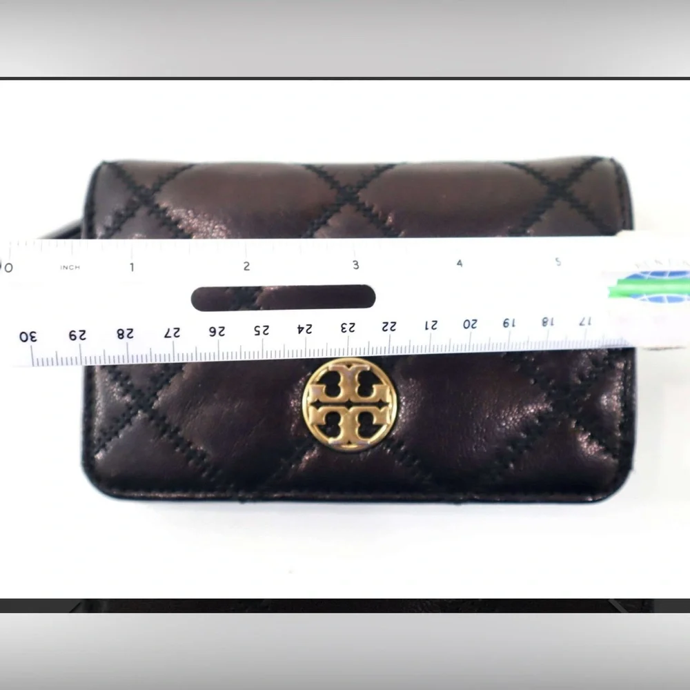 Tory Burch Willa Designer Soft Quilted Leather Medium Wallet Luxury - Picture 2 of 7